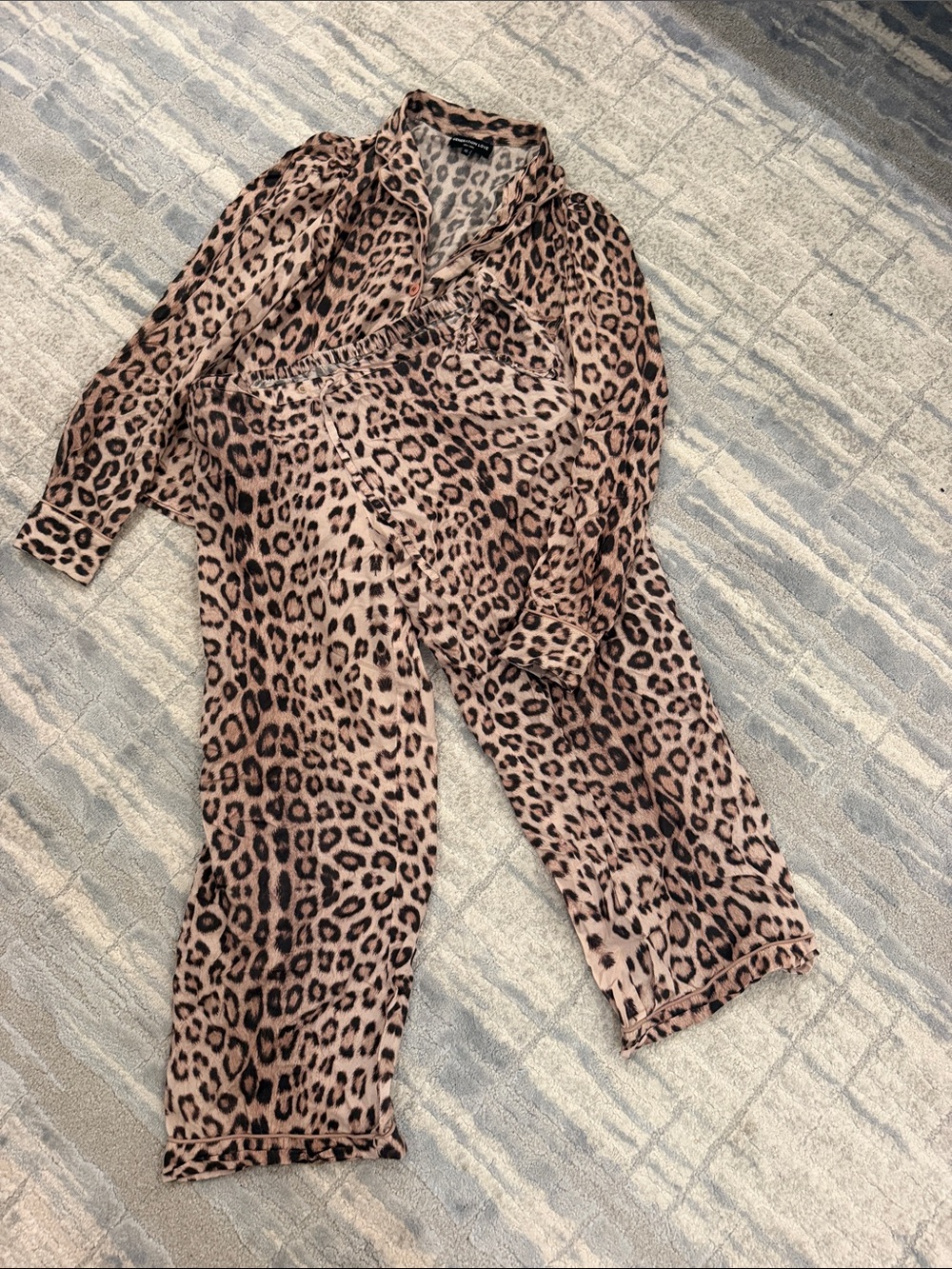 Generation Love Leopard Print Pajamas